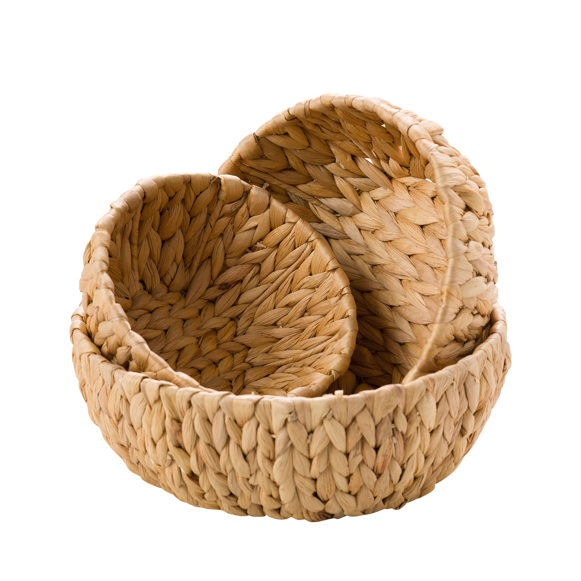 Weave niedriger runder Korb